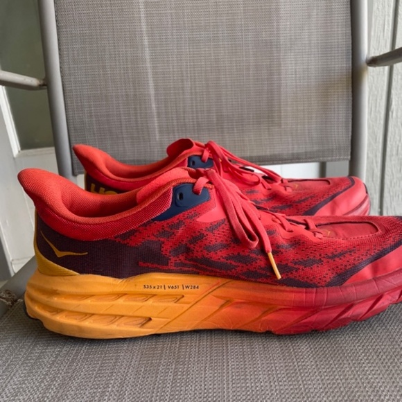 HOKA Men’s Speedgoat 5 Trail Running Shoes 1123157 FRYL - Picture 5 of 13